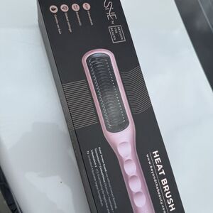 NIB SHE Ceramic Heat Brush by Beyond The Beauty - Rose Gold